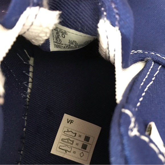 VANS Asher ROYAL BLUE Slip-on Shoes Boys or Girls OFF THE WALL - Picture 7 of 7